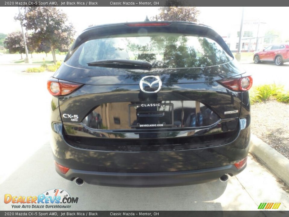 2020 Mazda CX-5 Sport AWD Jet Black Mica / Black Photo #6