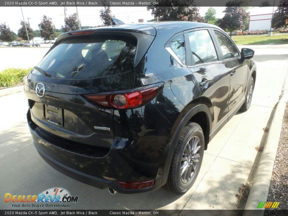 2020 Mazda CX-5 Sport AWD Jet Black Mica / Black Photo #7