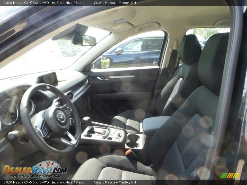2020 Mazda CX-5 Sport AWD Jet Black Mica / Black Photo #8