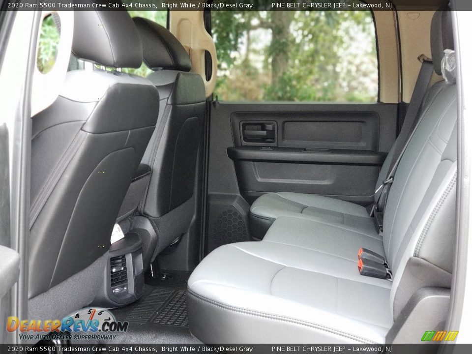 2020 Ram 5500 Tradesman Crew Cab 4x4 Chassis Bright White / Black/Diesel Gray Photo #9