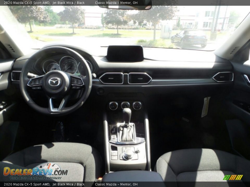 2020 Mazda CX-5 Sport AWD Jet Black Mica / Black Photo #10