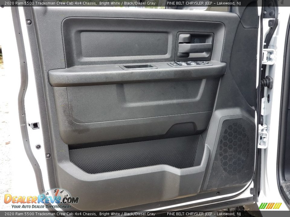 2020 Ram 5500 Tradesman Crew Cab 4x4 Chassis Bright White / Black/Diesel Gray Photo #11