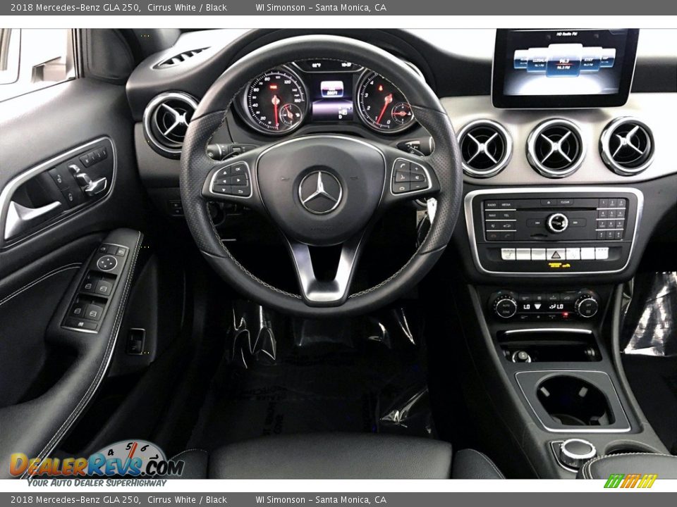 2018 Mercedes-Benz GLA 250 Cirrus White / Black Photo #4