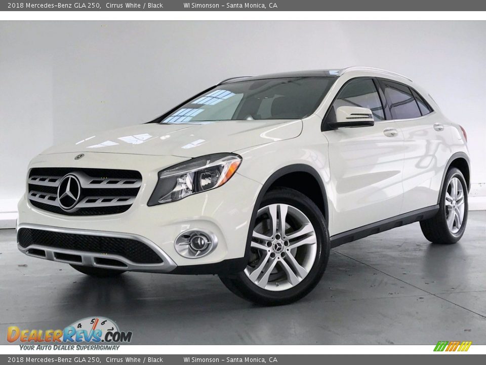 2018 Mercedes-Benz GLA 250 Cirrus White / Black Photo #12