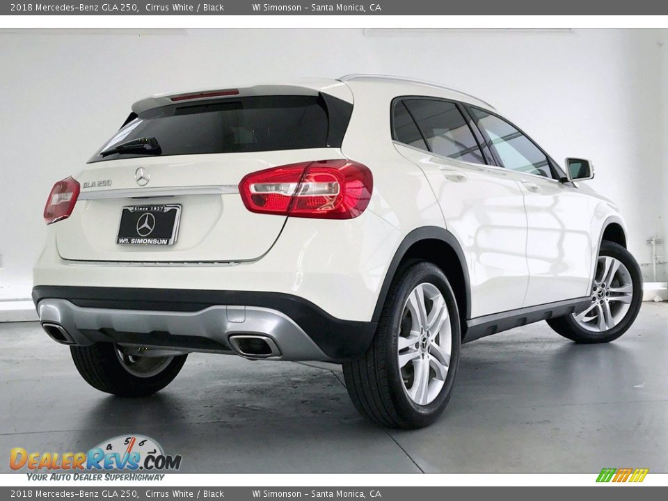 2018 Mercedes-Benz GLA 250 Cirrus White / Black Photo #16