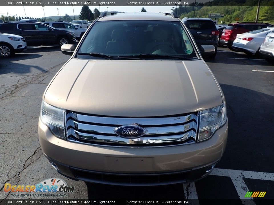 2008 Ford Taurus X SEL Dune Pearl Metallic / Medium Light Stone Photo #3