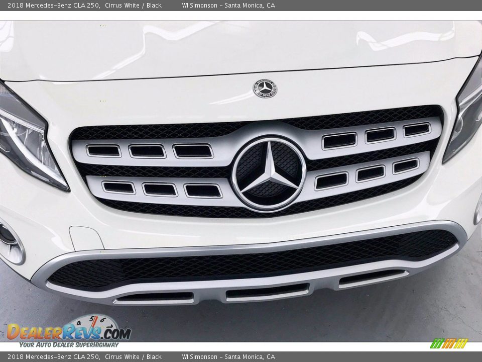 2018 Mercedes-Benz GLA 250 Cirrus White / Black Photo #33
