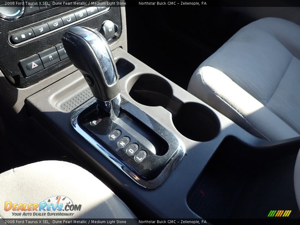 2008 Ford Taurus X SEL Dune Pearl Metallic / Medium Light Stone Photo #18