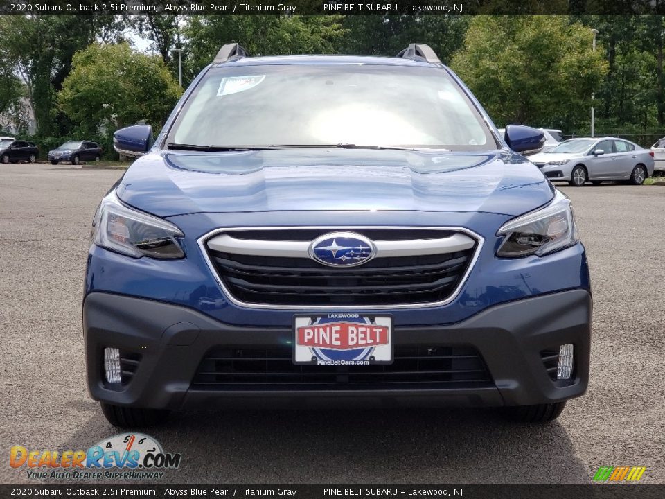 2020 Subaru Outback 2.5i Premium Abyss Blue Pearl / Titanium Gray Photo #3
