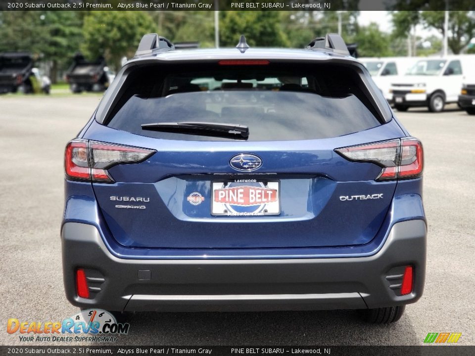 2020 Subaru Outback 2.5i Premium Abyss Blue Pearl / Titanium Gray Photo #7