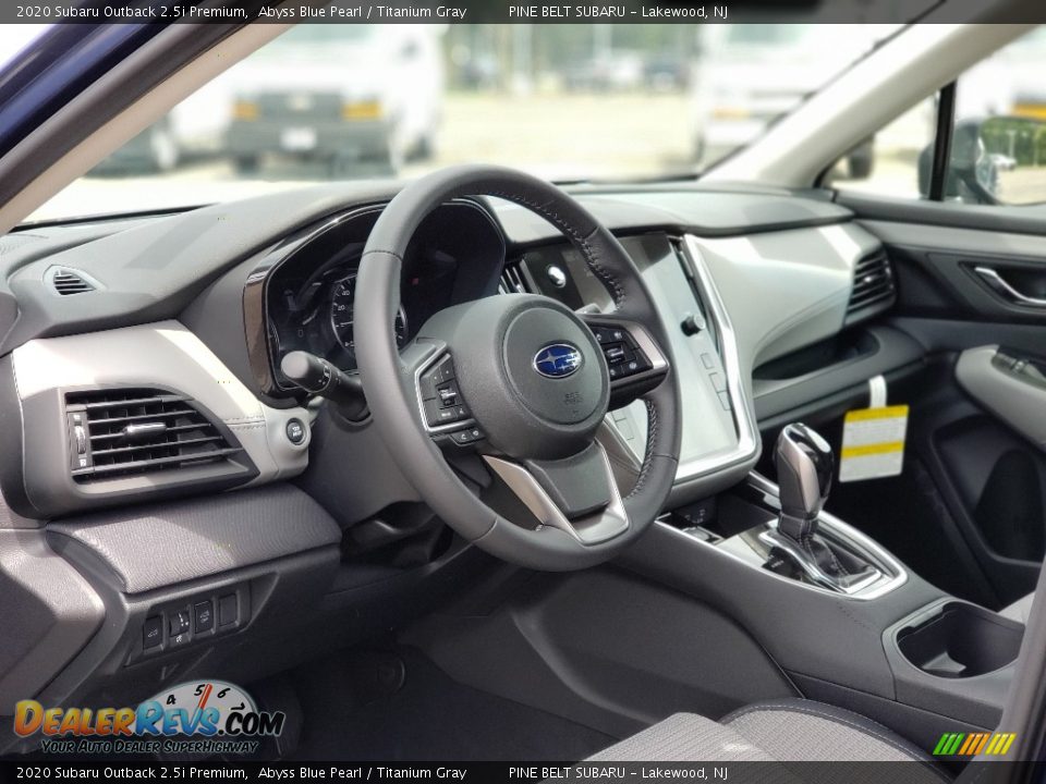 2020 Subaru Outback 2.5i Premium Abyss Blue Pearl / Titanium Gray Photo #13