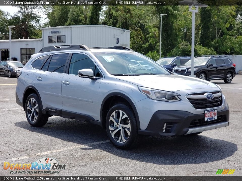 2020 Subaru Outback 2.5i Limited Ice Silver Metallic / Titanium Gray Photo #1