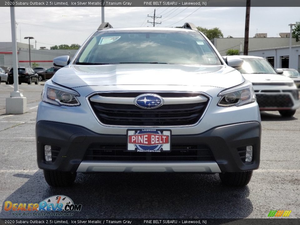 2020 Subaru Outback 2.5i Limited Ice Silver Metallic / Titanium Gray Photo #3