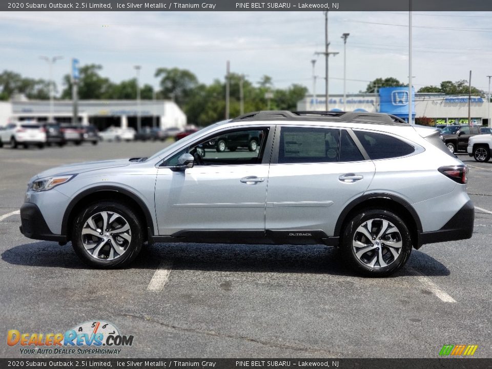 2020 Subaru Outback 2.5i Limited Ice Silver Metallic / Titanium Gray Photo #4