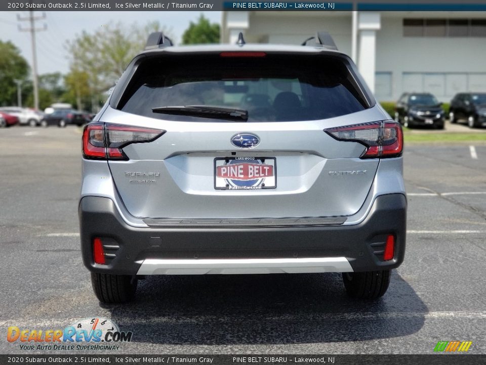 2020 Subaru Outback 2.5i Limited Ice Silver Metallic / Titanium Gray Photo #7