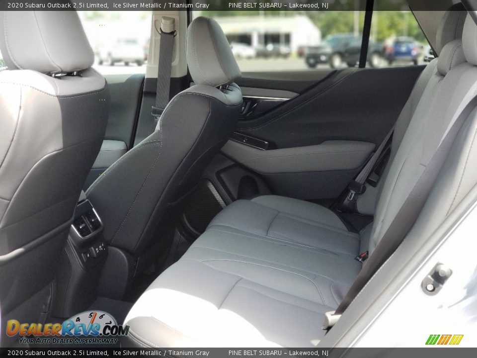 2020 Subaru Outback 2.5i Limited Ice Silver Metallic / Titanium Gray Photo #9