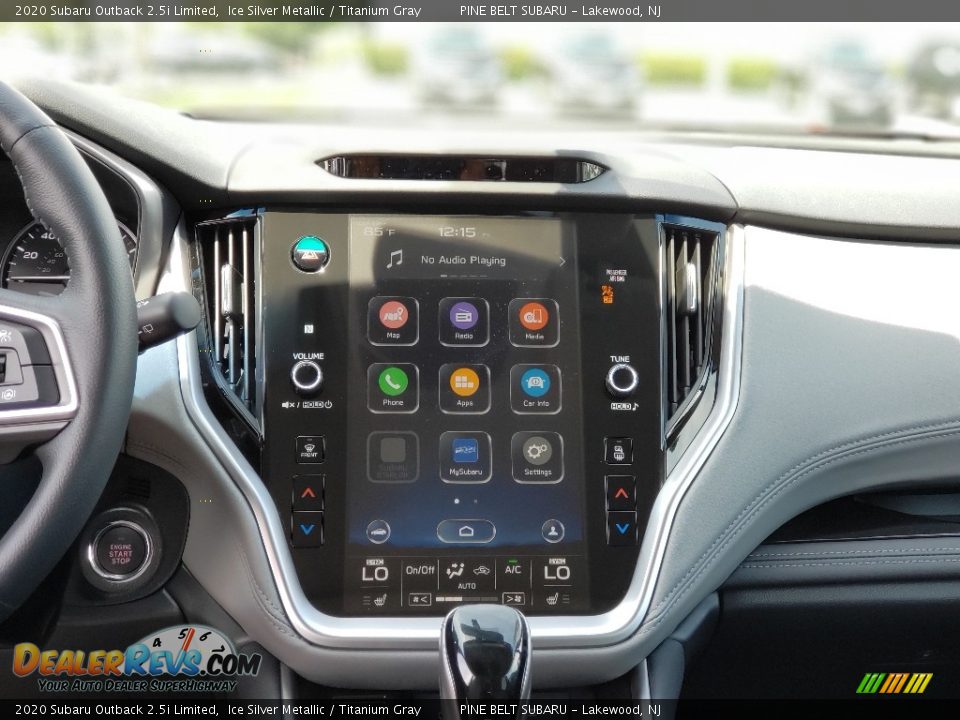 2020 Subaru Outback 2.5i Limited Ice Silver Metallic / Titanium Gray Photo #10