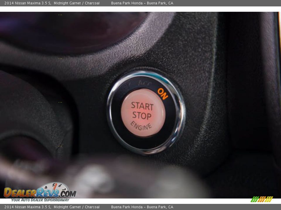 2014 Nissan Maxima 3.5 S Midnight Garnet / Charcoal Photo #18