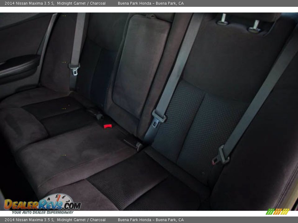 2014 Nissan Maxima 3.5 S Midnight Garnet / Charcoal Photo #21