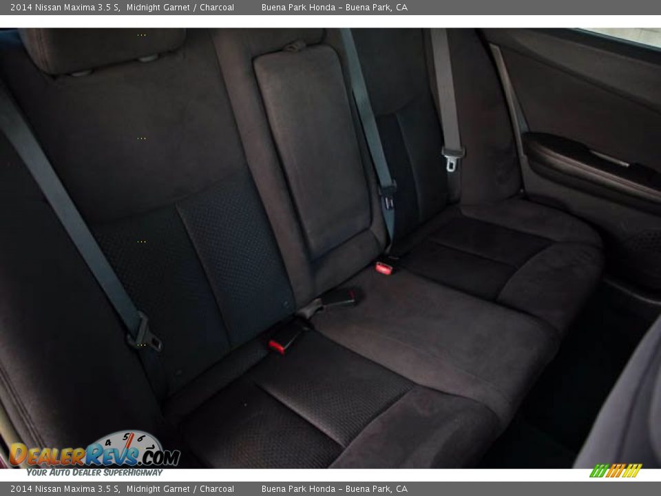 2014 Nissan Maxima 3.5 S Midnight Garnet / Charcoal Photo #24