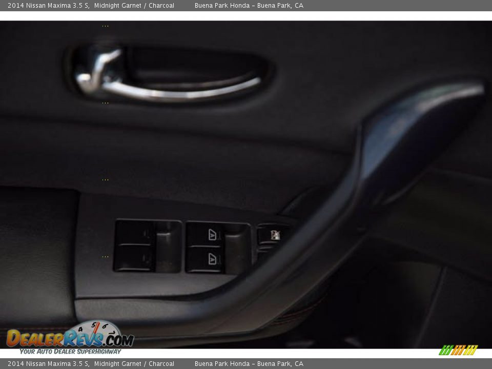 2014 Nissan Maxima 3.5 S Midnight Garnet / Charcoal Photo #30