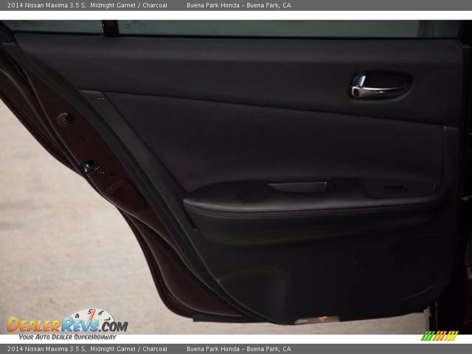 2014 Nissan Maxima 3.5 S Midnight Garnet / Charcoal Photo #31