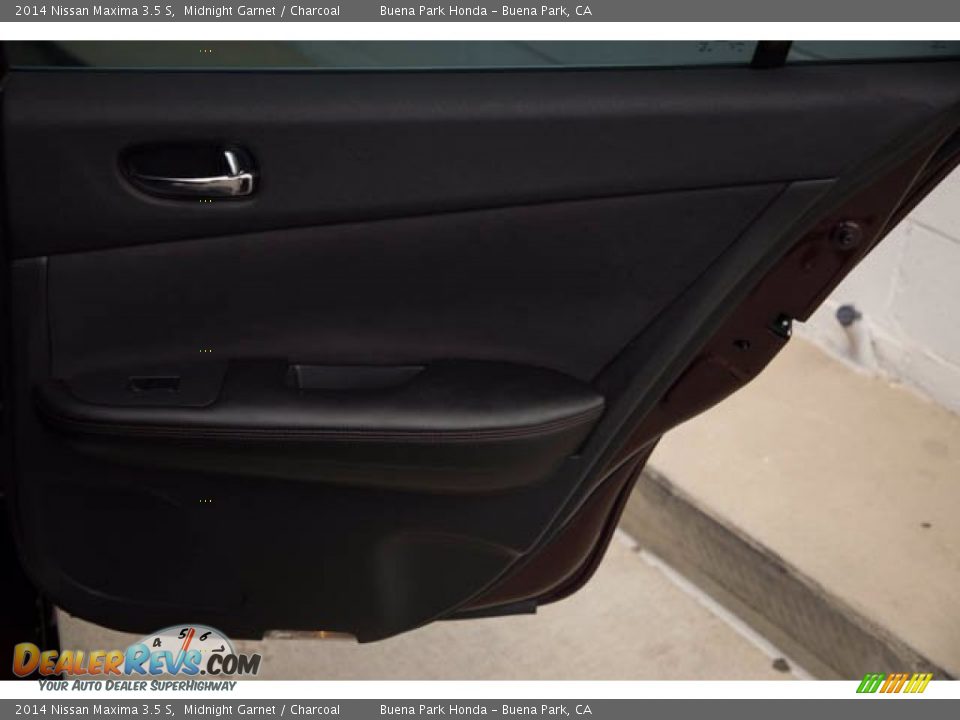 2014 Nissan Maxima 3.5 S Midnight Garnet / Charcoal Photo #32
