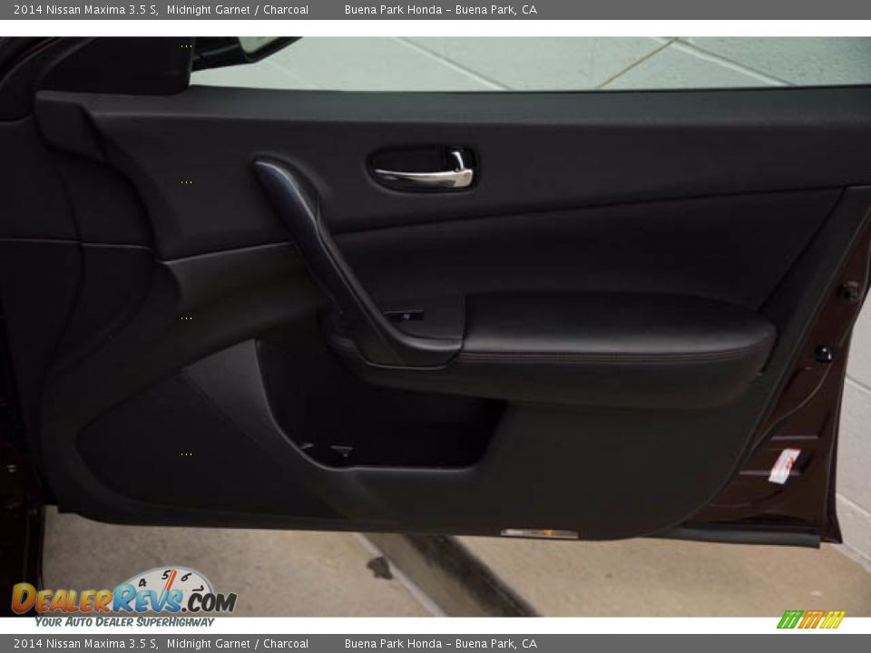 2014 Nissan Maxima 3.5 S Midnight Garnet / Charcoal Photo #33