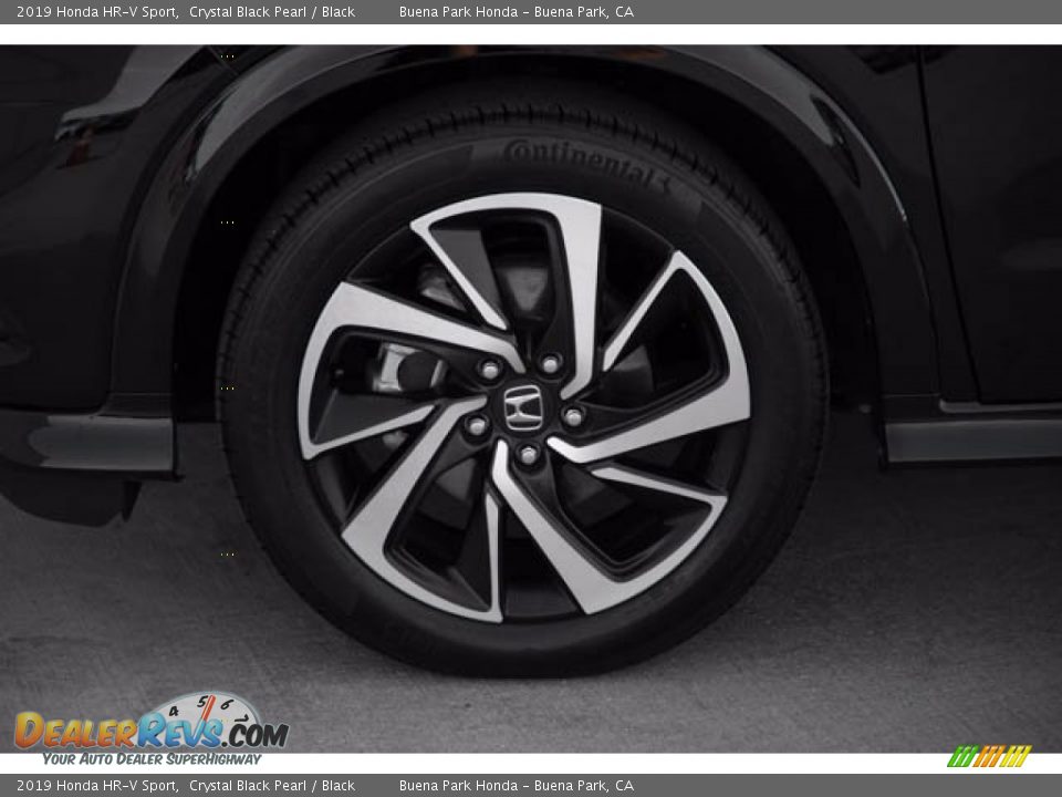 2019 Honda HR-V Sport Crystal Black Pearl / Black Photo #34