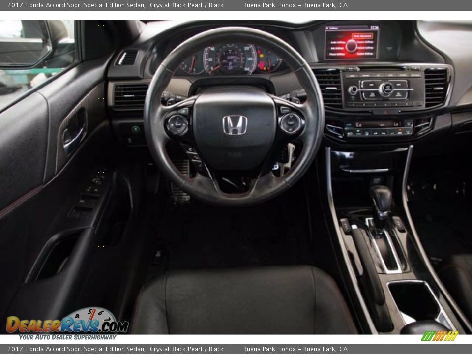 2017 Honda Accord Sport Special Edition Sedan Crystal Black Pearl / Black Photo #5