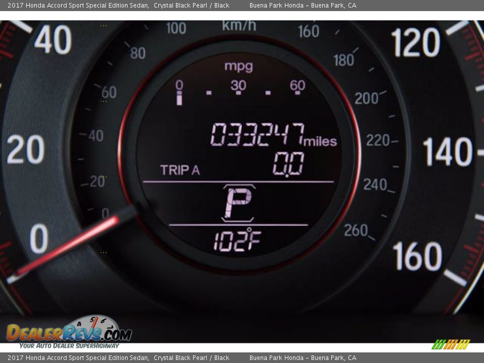 2017 Honda Accord Sport Special Edition Sedan Crystal Black Pearl / Black Photo #6