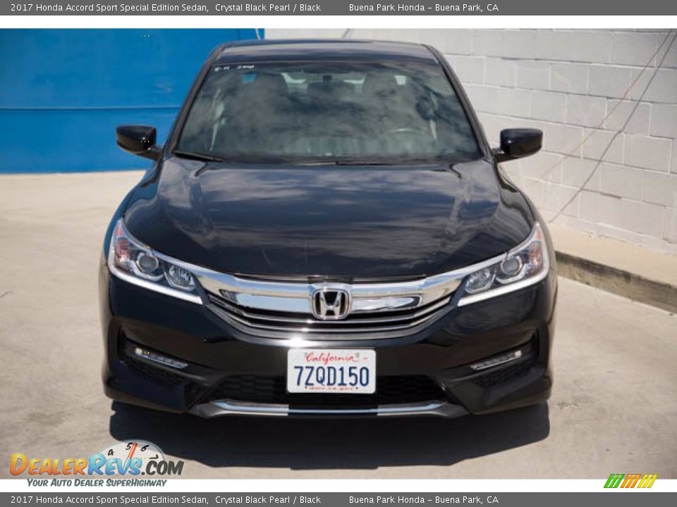 2017 Honda Accord Sport Special Edition Sedan Crystal Black Pearl / Black Photo #7