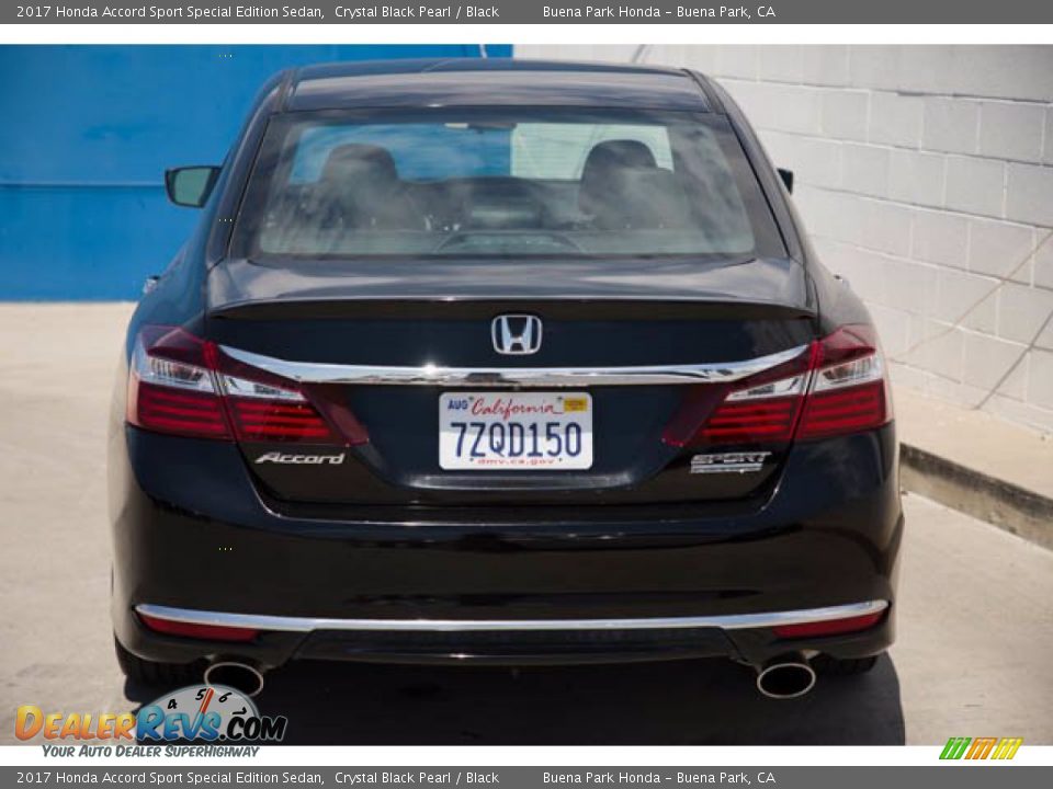 2017 Honda Accord Sport Special Edition Sedan Crystal Black Pearl / Black Photo #9