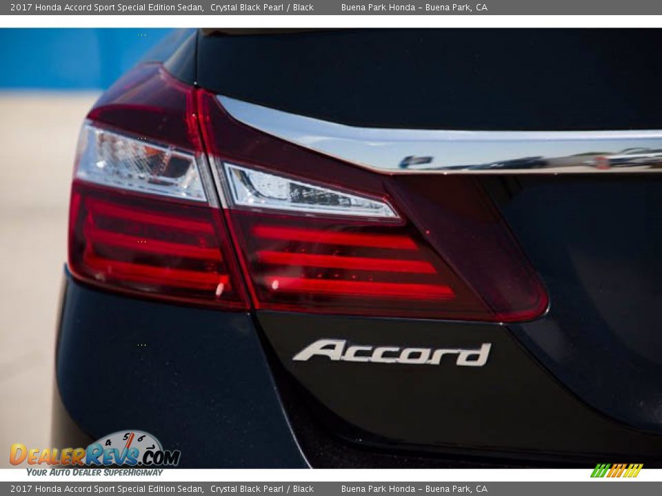 2017 Honda Accord Sport Special Edition Sedan Crystal Black Pearl / Black Photo #10