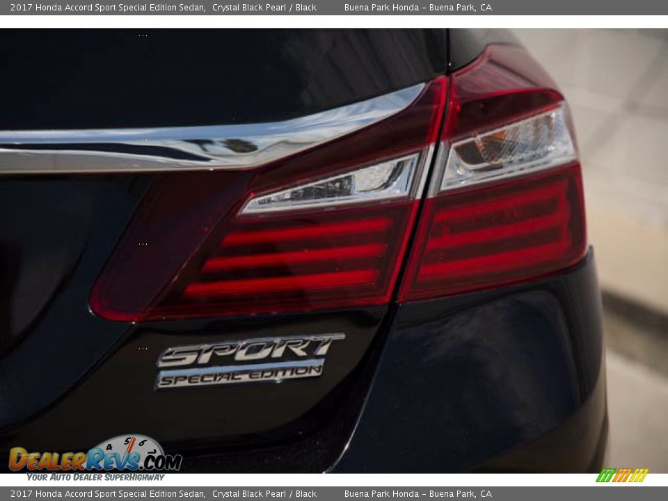 2017 Honda Accord Sport Special Edition Sedan Crystal Black Pearl / Black Photo #11