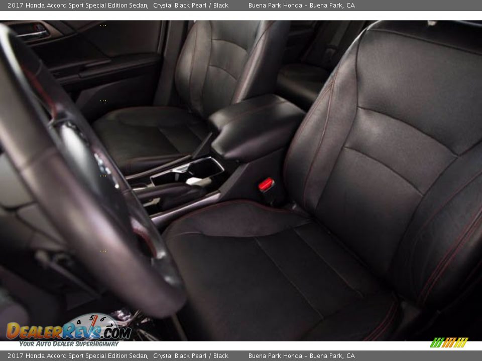 2017 Honda Accord Sport Special Edition Sedan Crystal Black Pearl / Black Photo #15