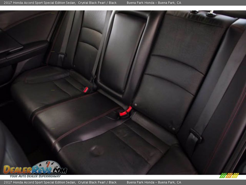 2017 Honda Accord Sport Special Edition Sedan Crystal Black Pearl / Black Photo #16