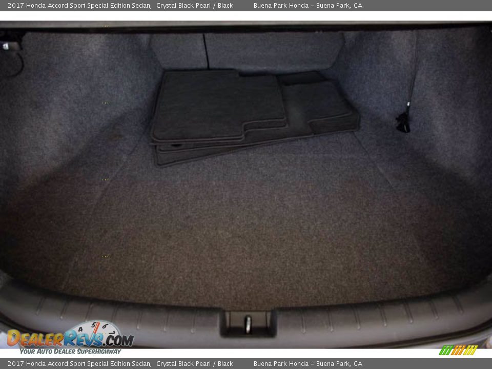 2017 Honda Accord Sport Special Edition Sedan Crystal Black Pearl / Black Photo #17