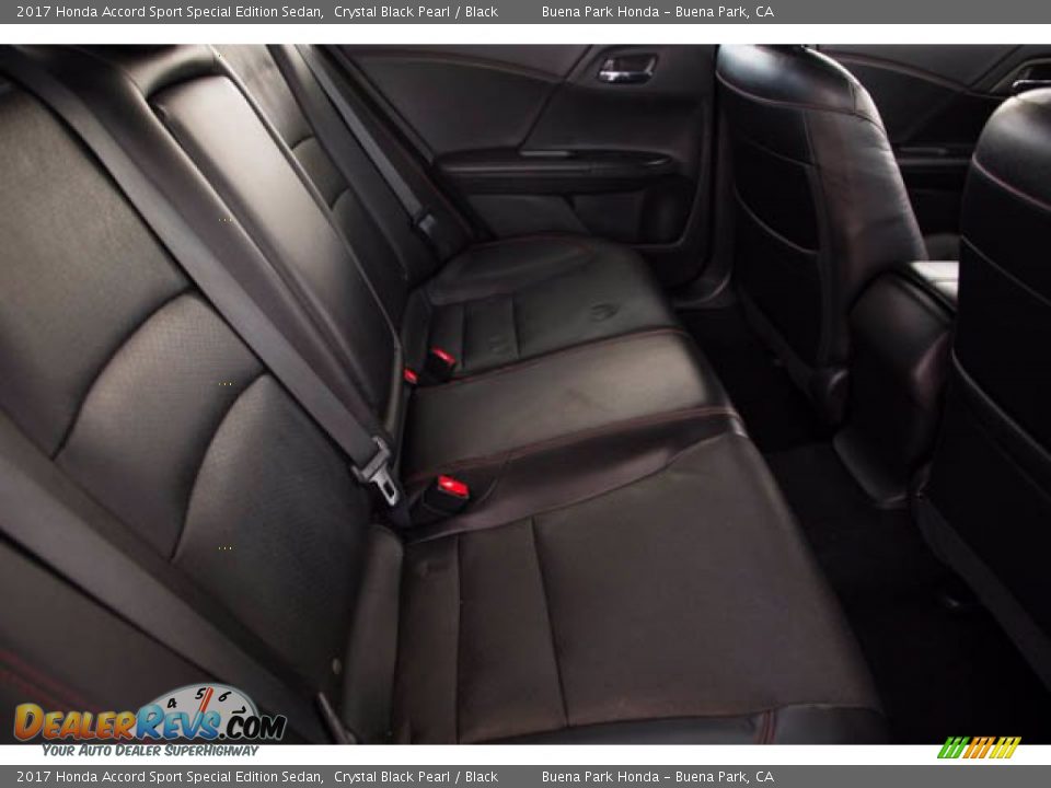 2017 Honda Accord Sport Special Edition Sedan Crystal Black Pearl / Black Photo #18