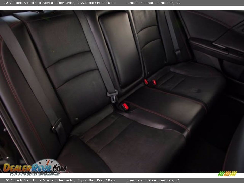 2017 Honda Accord Sport Special Edition Sedan Crystal Black Pearl / Black Photo #19