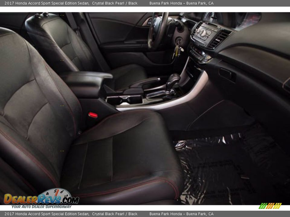 2017 Honda Accord Sport Special Edition Sedan Crystal Black Pearl / Black Photo #20