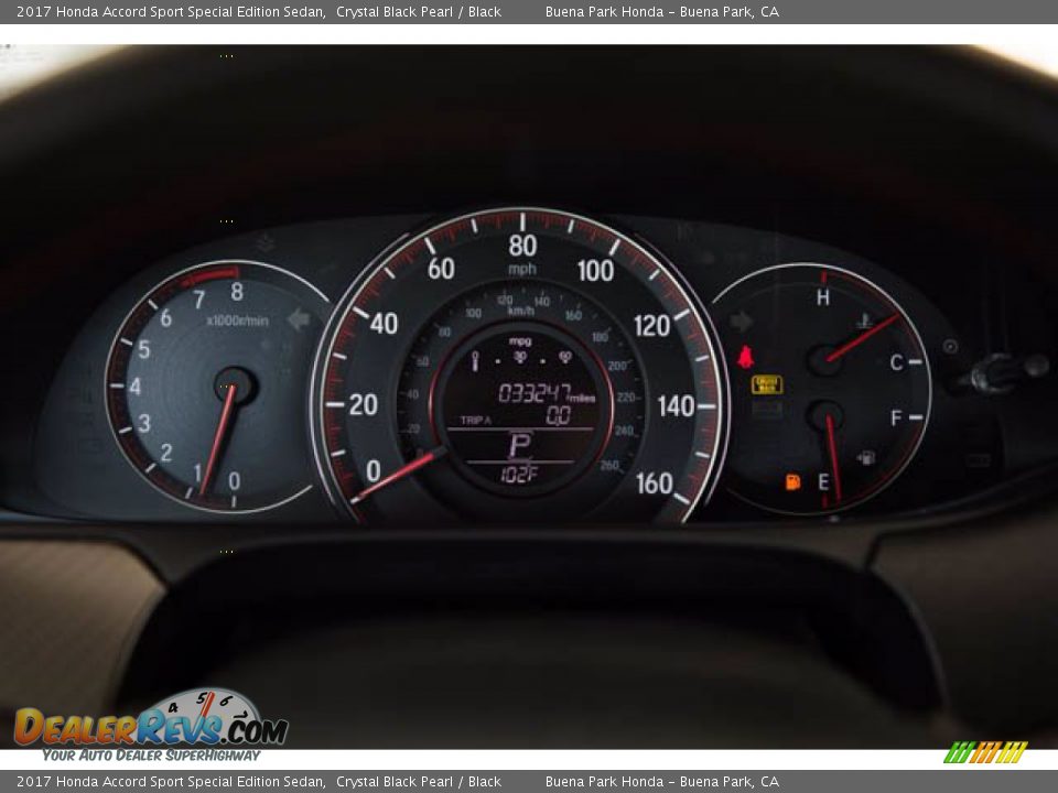 2017 Honda Accord Sport Special Edition Sedan Crystal Black Pearl / Black Photo #24