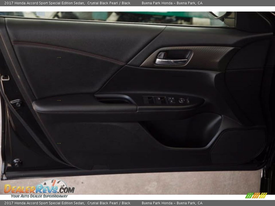 2017 Honda Accord Sport Special Edition Sedan Crystal Black Pearl / Black Photo #25