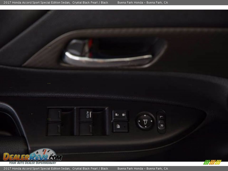 2017 Honda Accord Sport Special Edition Sedan Crystal Black Pearl / Black Photo #26
