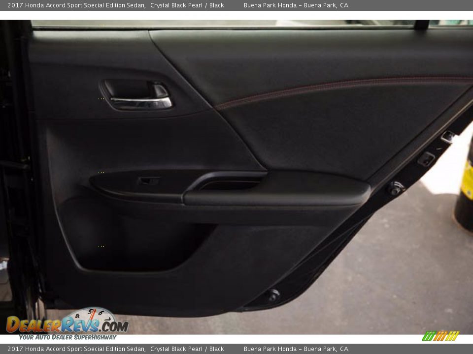 2017 Honda Accord Sport Special Edition Sedan Crystal Black Pearl / Black Photo #28