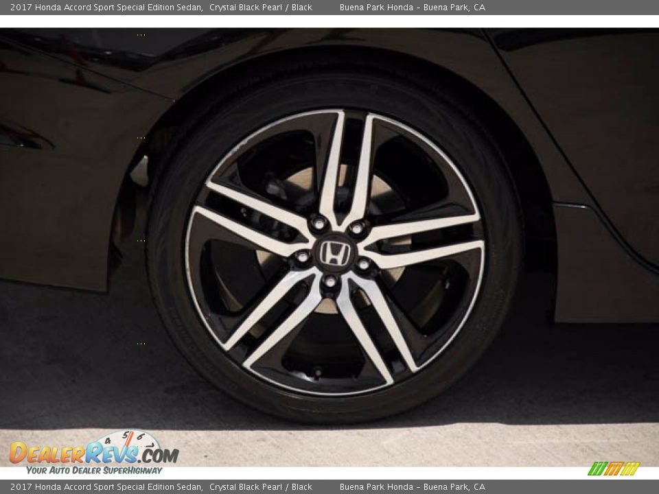 2017 Honda Accord Sport Special Edition Sedan Crystal Black Pearl / Black Photo #31
