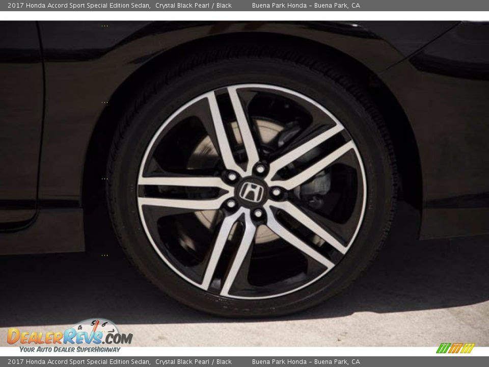 2017 Honda Accord Sport Special Edition Sedan Crystal Black Pearl / Black Photo #32