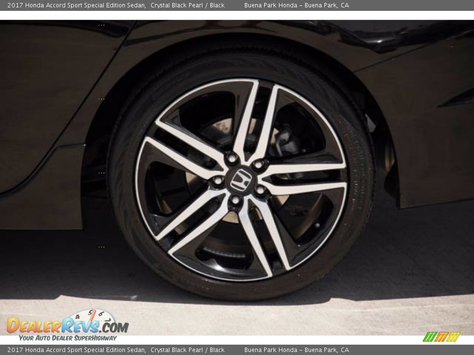 2017 Honda Accord Sport Special Edition Sedan Crystal Black Pearl / Black Photo #33