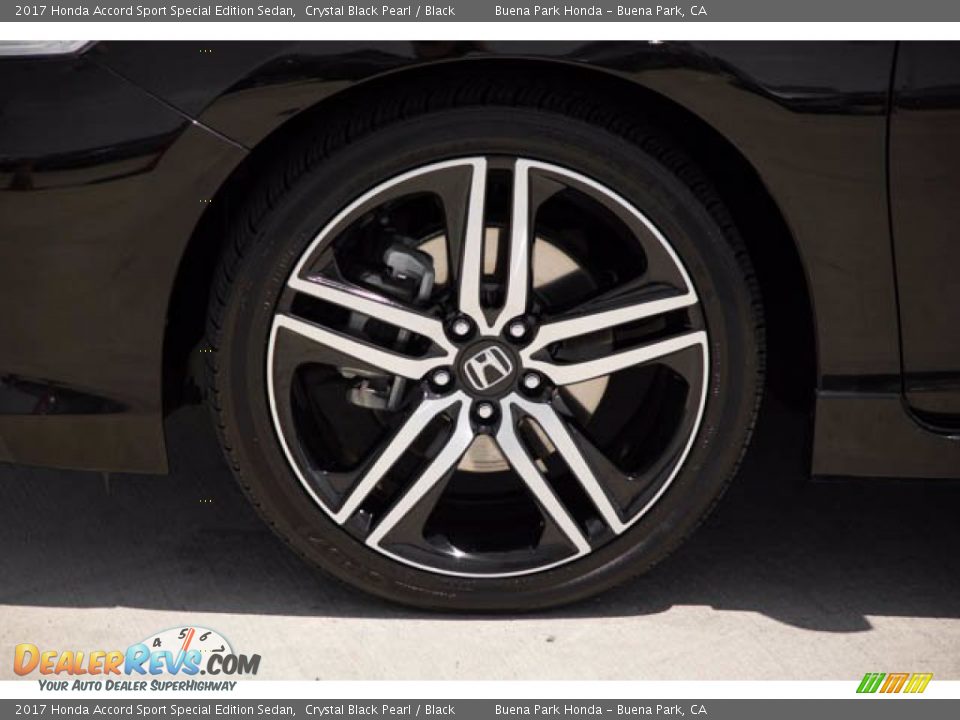 2017 Honda Accord Sport Special Edition Sedan Crystal Black Pearl / Black Photo #34