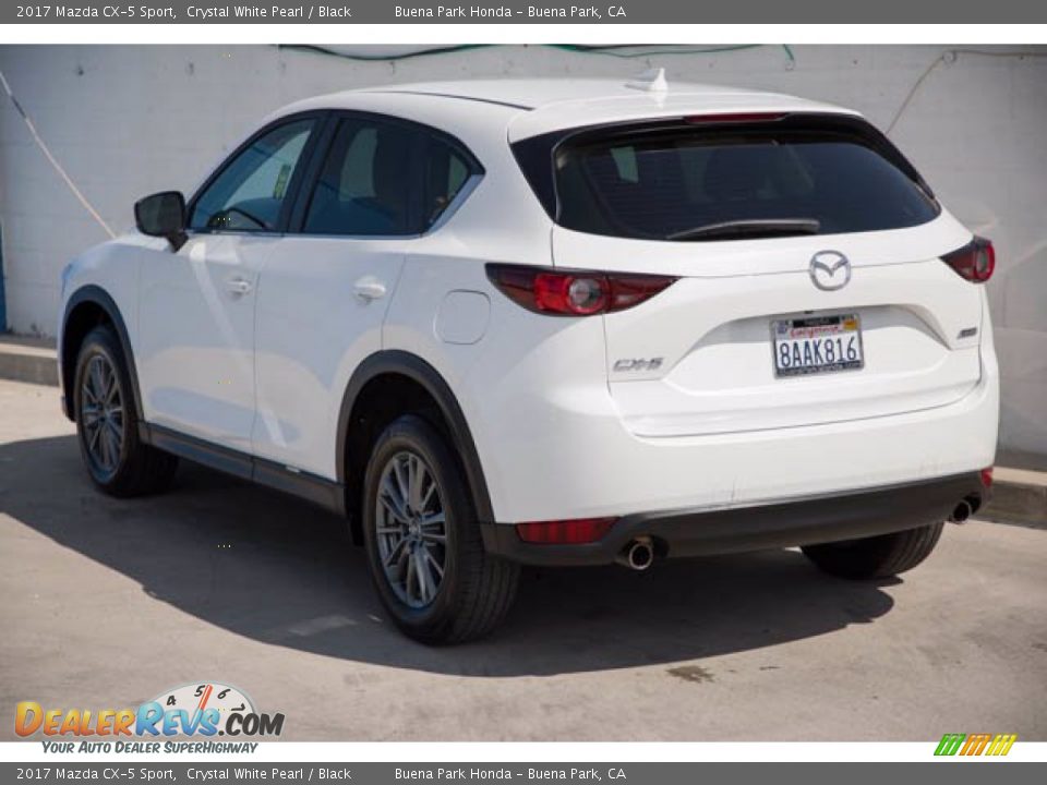 2017 Mazda CX-5 Sport Crystal White Pearl / Black Photo #2